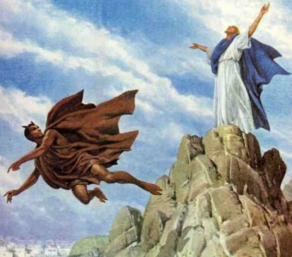 God and satan